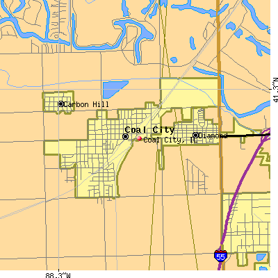 Coal City map