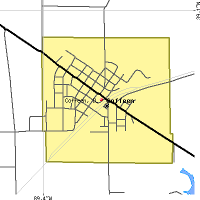 Coffeen map