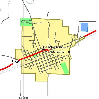 Colchester map