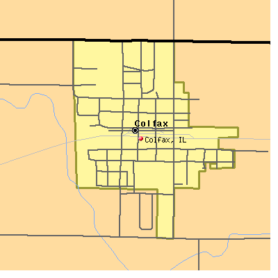Colfax map