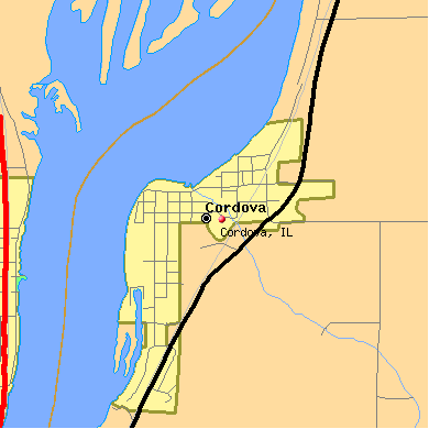 Cordova map