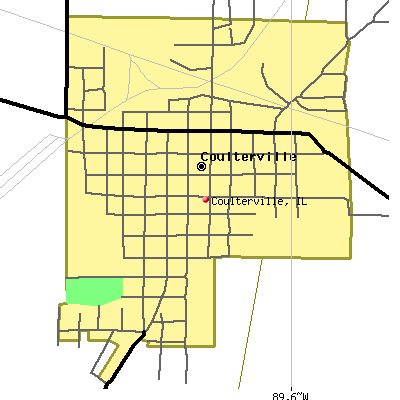 Coulterville map