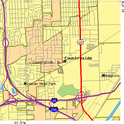 Countryside map