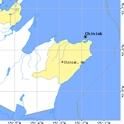 Chiniak map