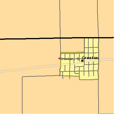 Creston map