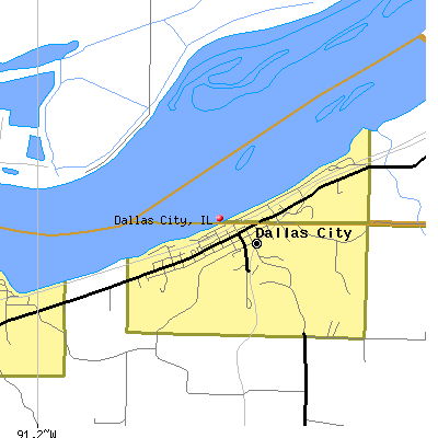 Dallas City map