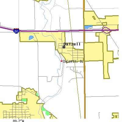 Dalzell map