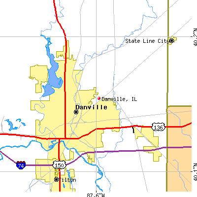 Danville map