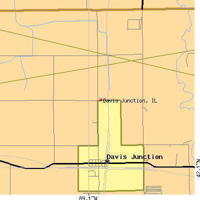 Davis Junction map