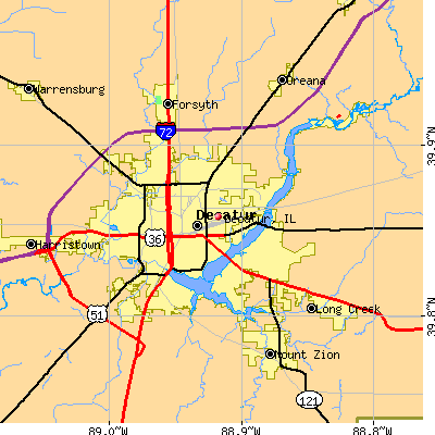 Decatur map
