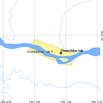 Chuathbaluk map