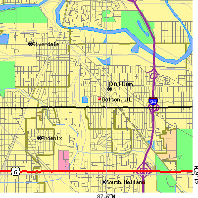 Dolton map