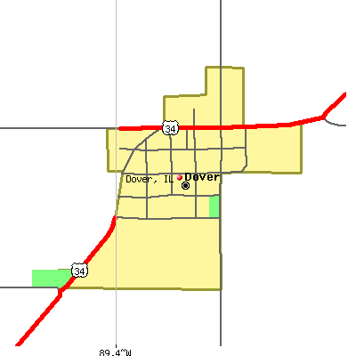 Dover map