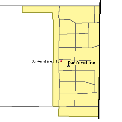 Dunfermline map