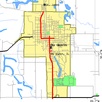 Du Quoin map