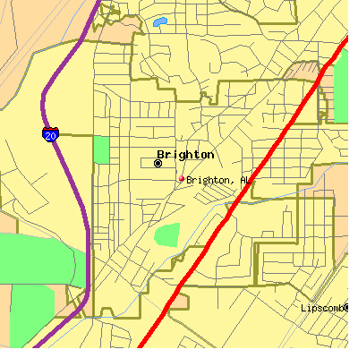 Brighton map