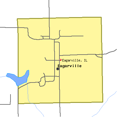 Eagarville map