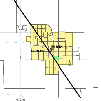 Edinburg map