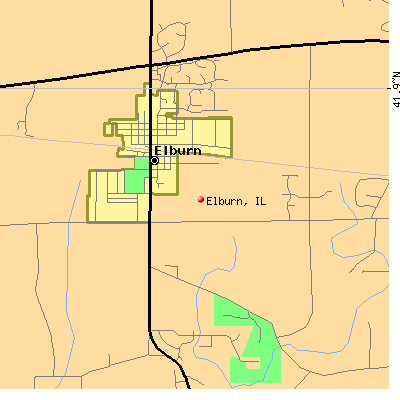 Elburn map