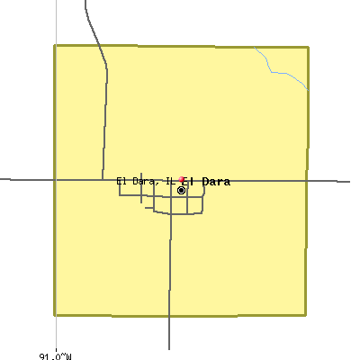 El Dara map