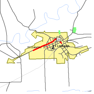 Elizabeth map