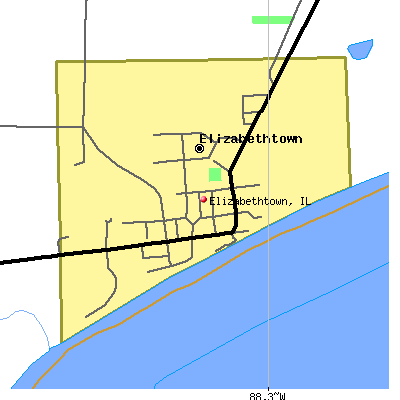 Elizabethtown map