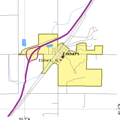 Elkhart map