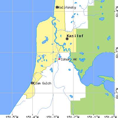 Cohoe map