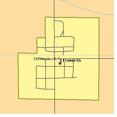 Ellsworth map