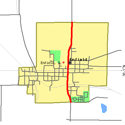 Enfield map