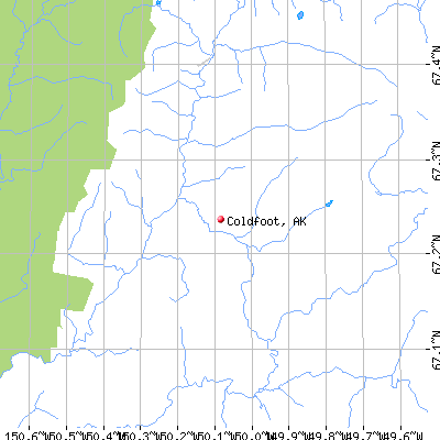 Coldfoot map