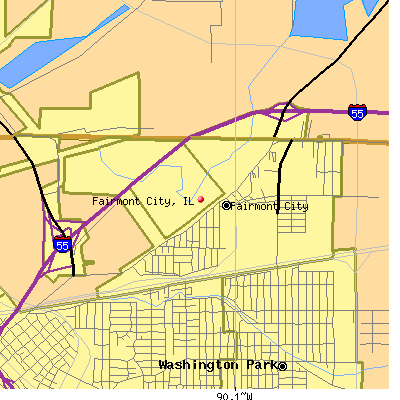 Fairmont City map