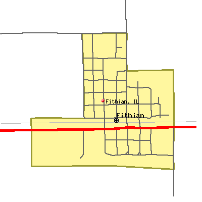 Fithian map