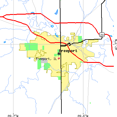 Freeport map