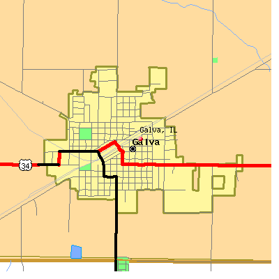 Galva map