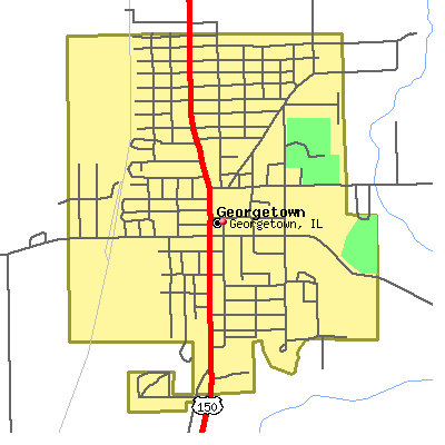 Georgetown map