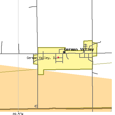 German Valley map