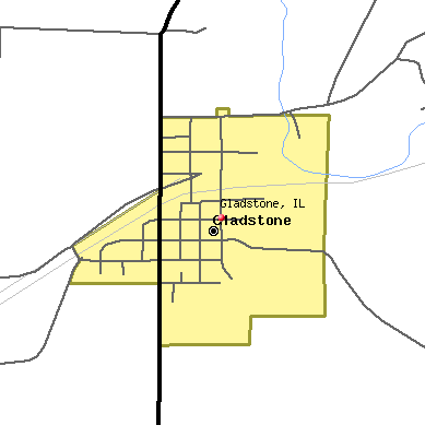 Gladstone map