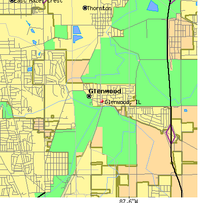 Glenwood map