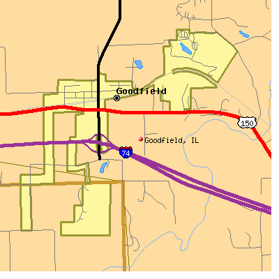 Goodfield map