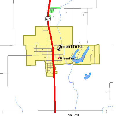 Greenfield map