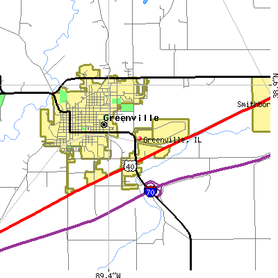 Greenville map