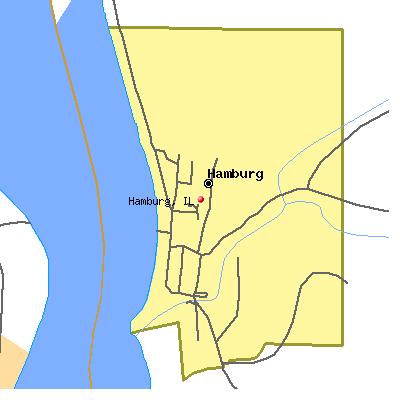 Hamburg map