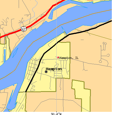 Hampton map