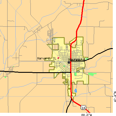 Harvard map