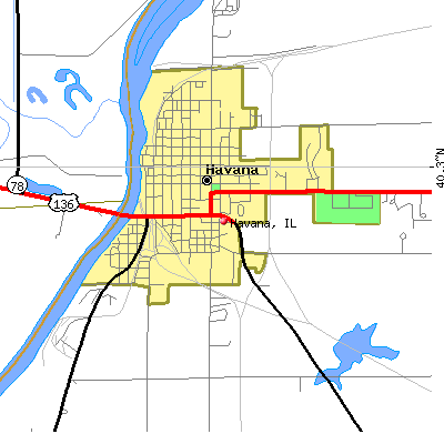 Havana map