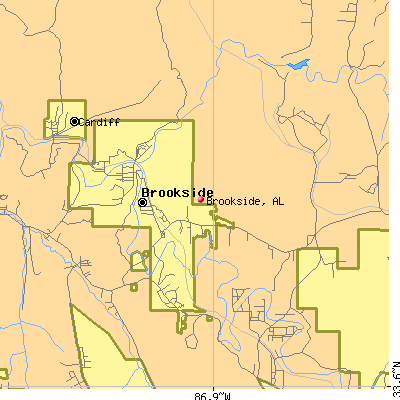 Brookside map