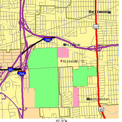 Hillside map