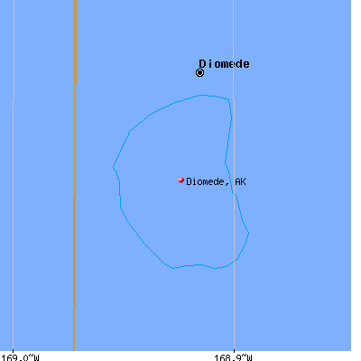 Diomede map