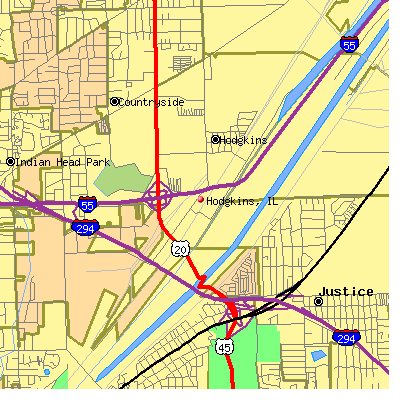 Hodgkins map